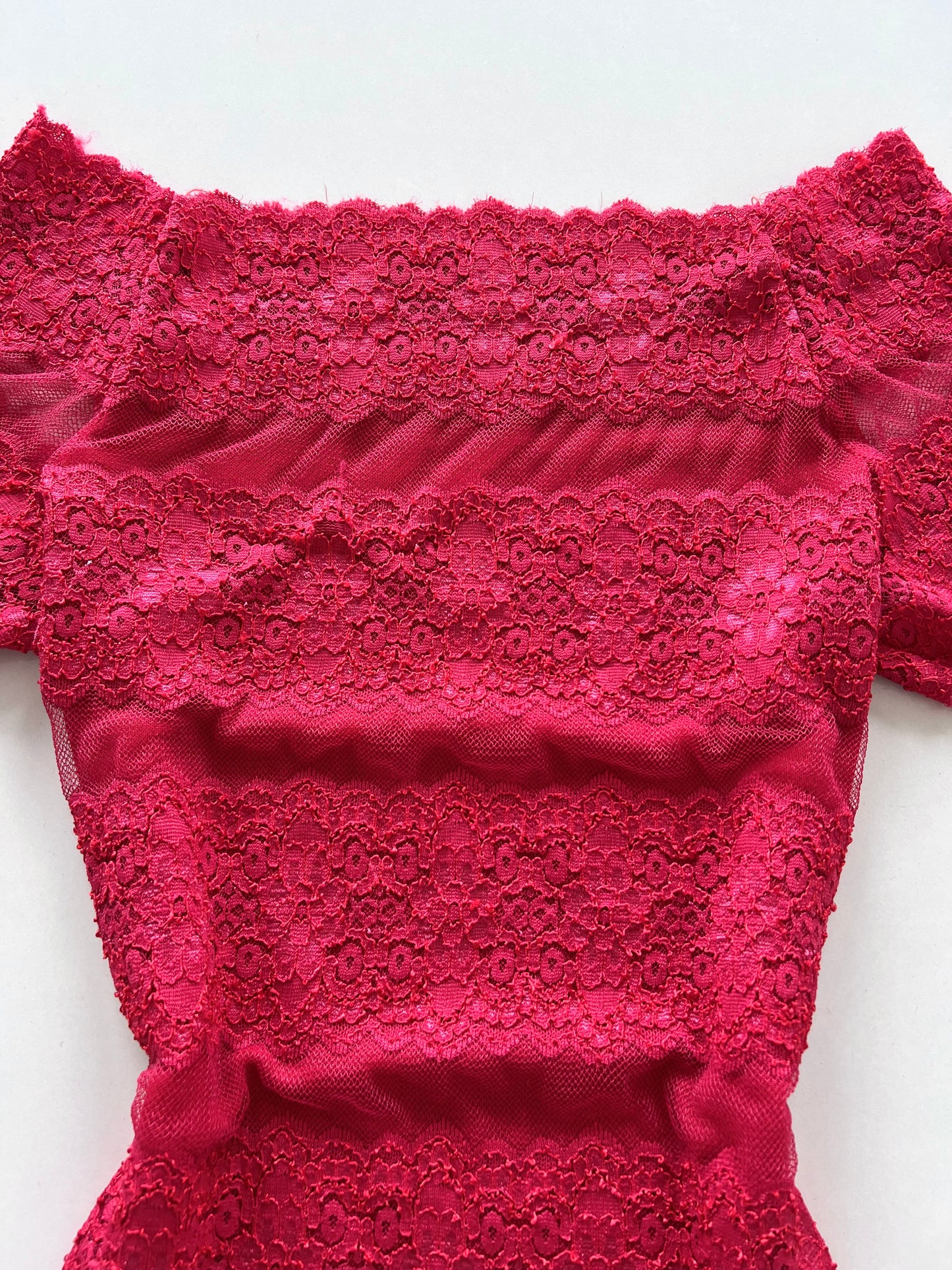Lacy Vintage Top-Bust 34 to 36