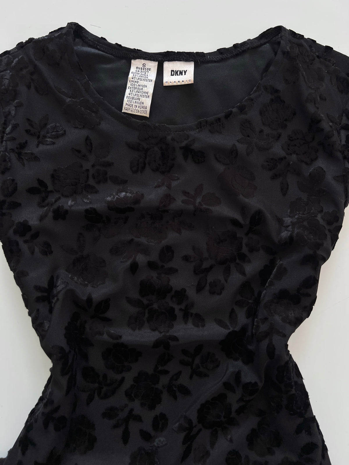 DKNY Vintage Chenille Dress-Bust 40