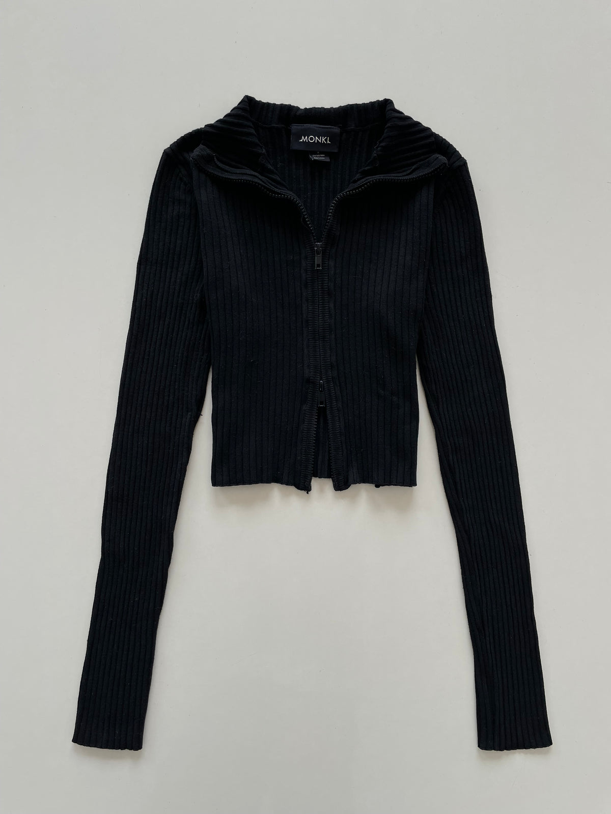Monkl Pre Winter Zip Up Top-Bust 34 to 36