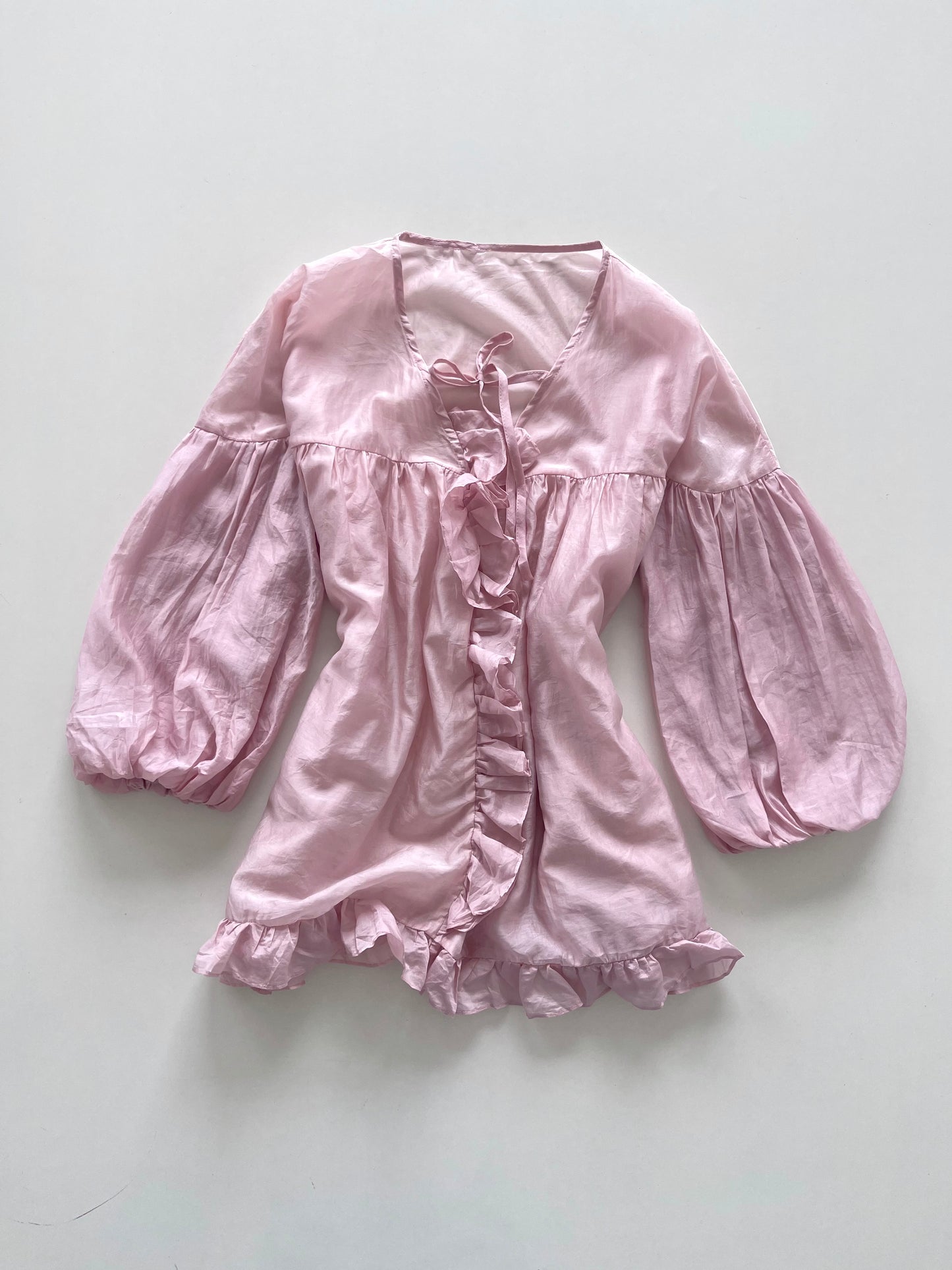 Blush Sheer Top-Bust 62