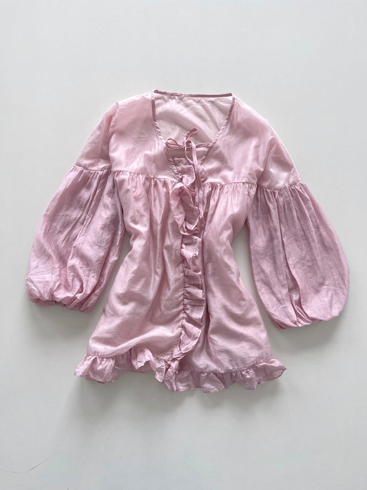 Blush Sheer Top-Bust 62