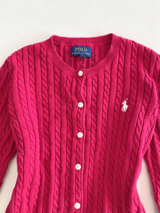 Ralph Lauren 100% Cotton Vintage Cardigan-Bust 30 to 32