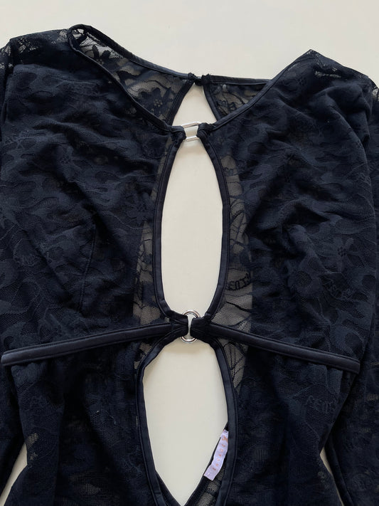 Savage Sheer Bodysuit-Bust 40