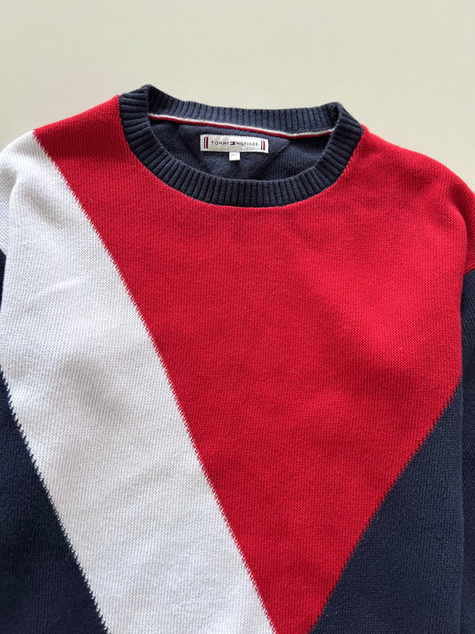 Tommy Hilfiger 100%Cotton Vintage Sweater-Bust 36