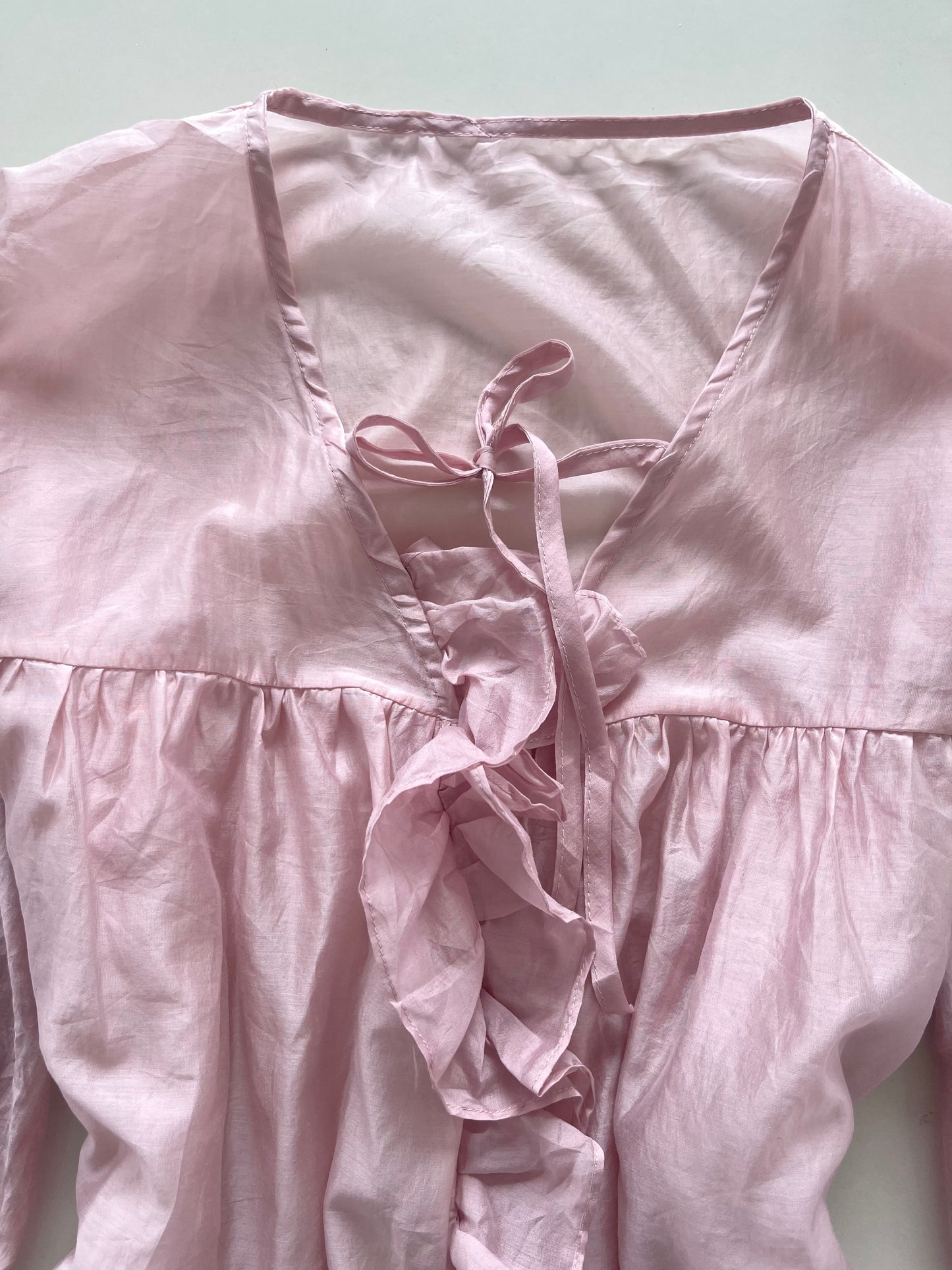 Blush Sheer Top-Bust 62