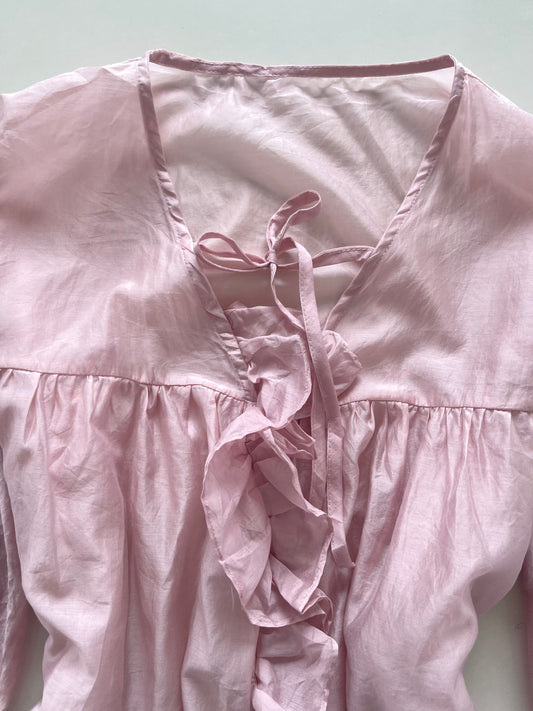 Blush Sheer Top-Bust 62