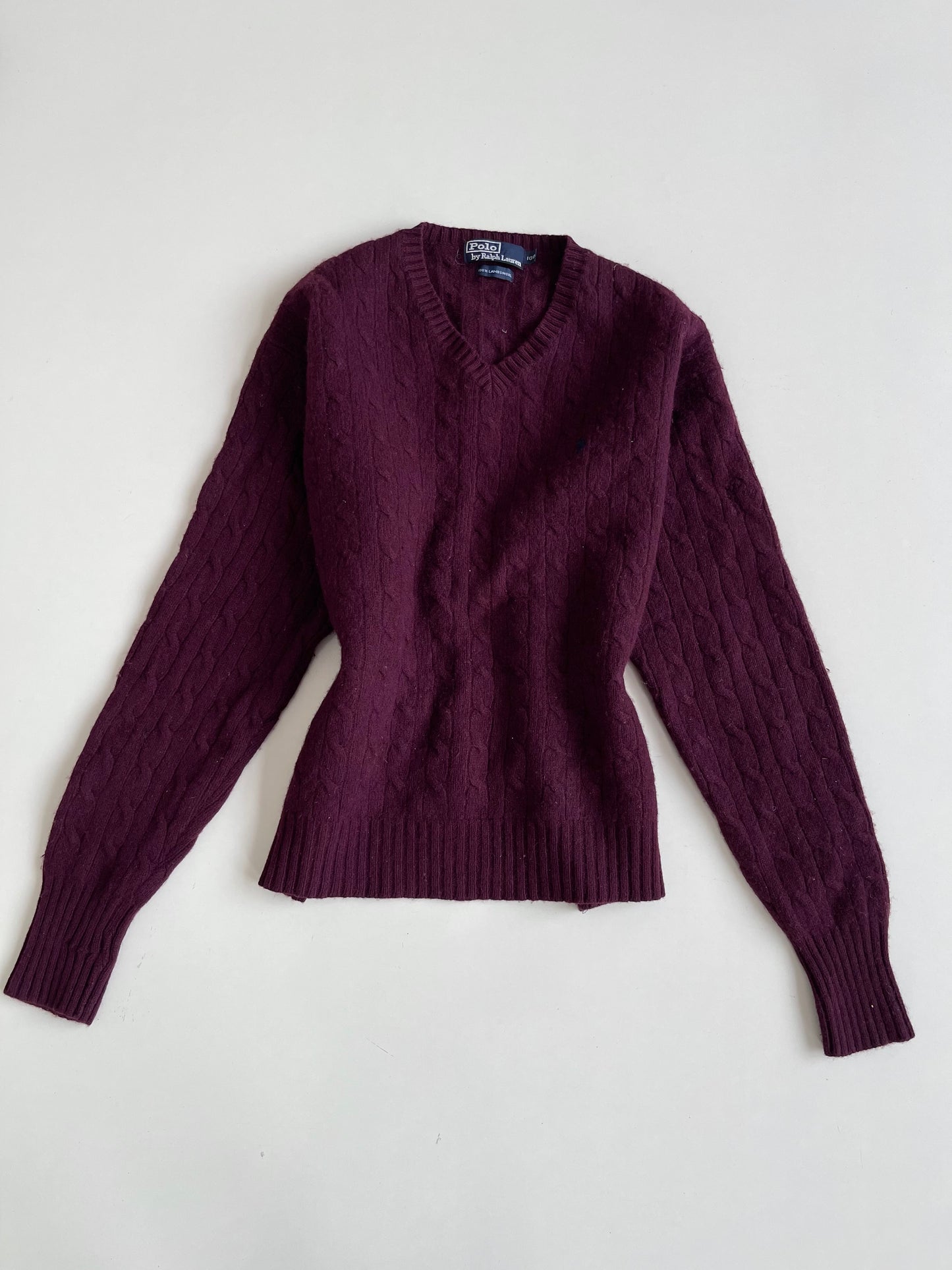 Ralph Lauren 100% Lambs Wool Vintage Sweater-Bust 44 to 46