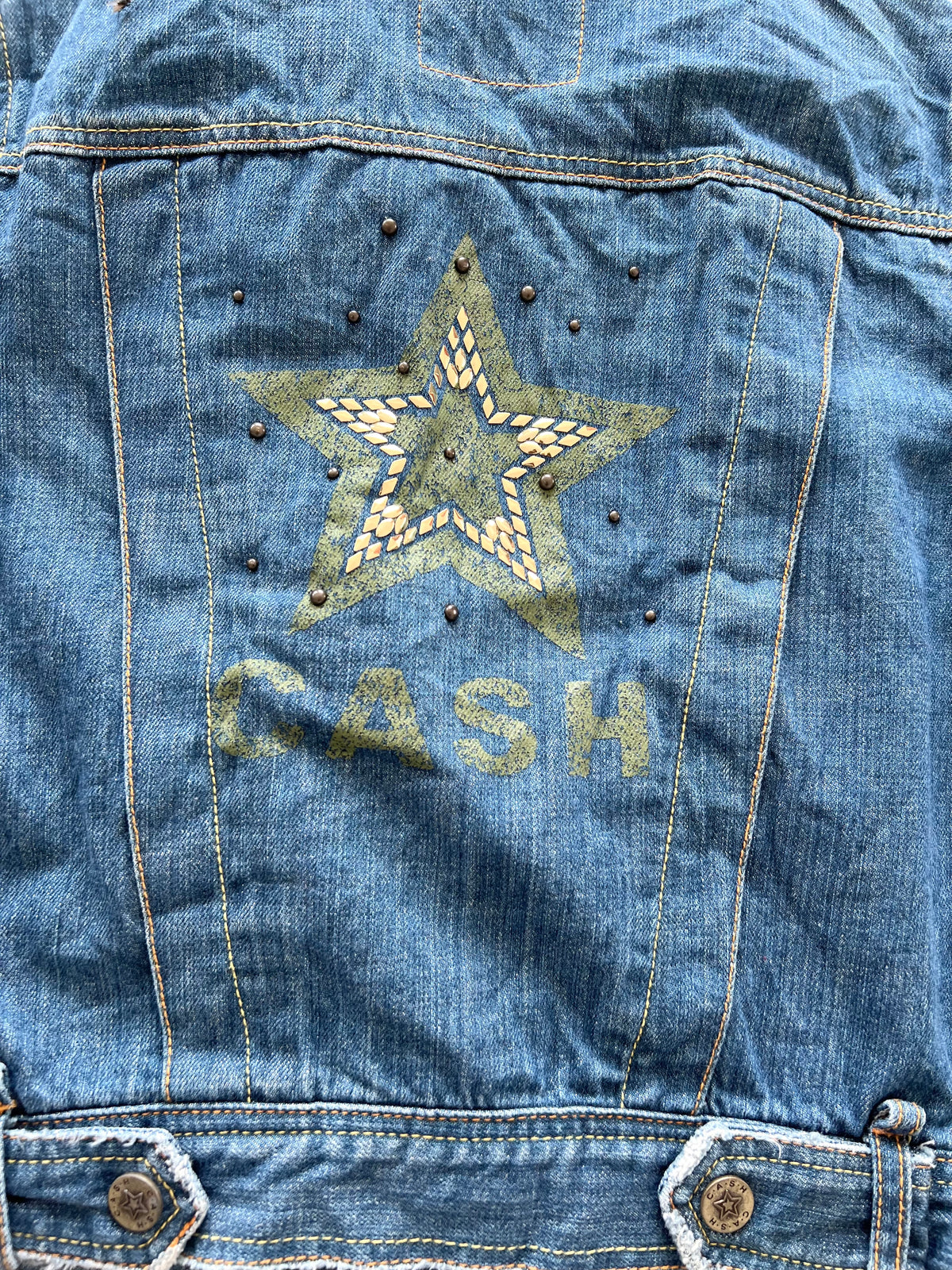 Cash Denim Jacket-Bust 34