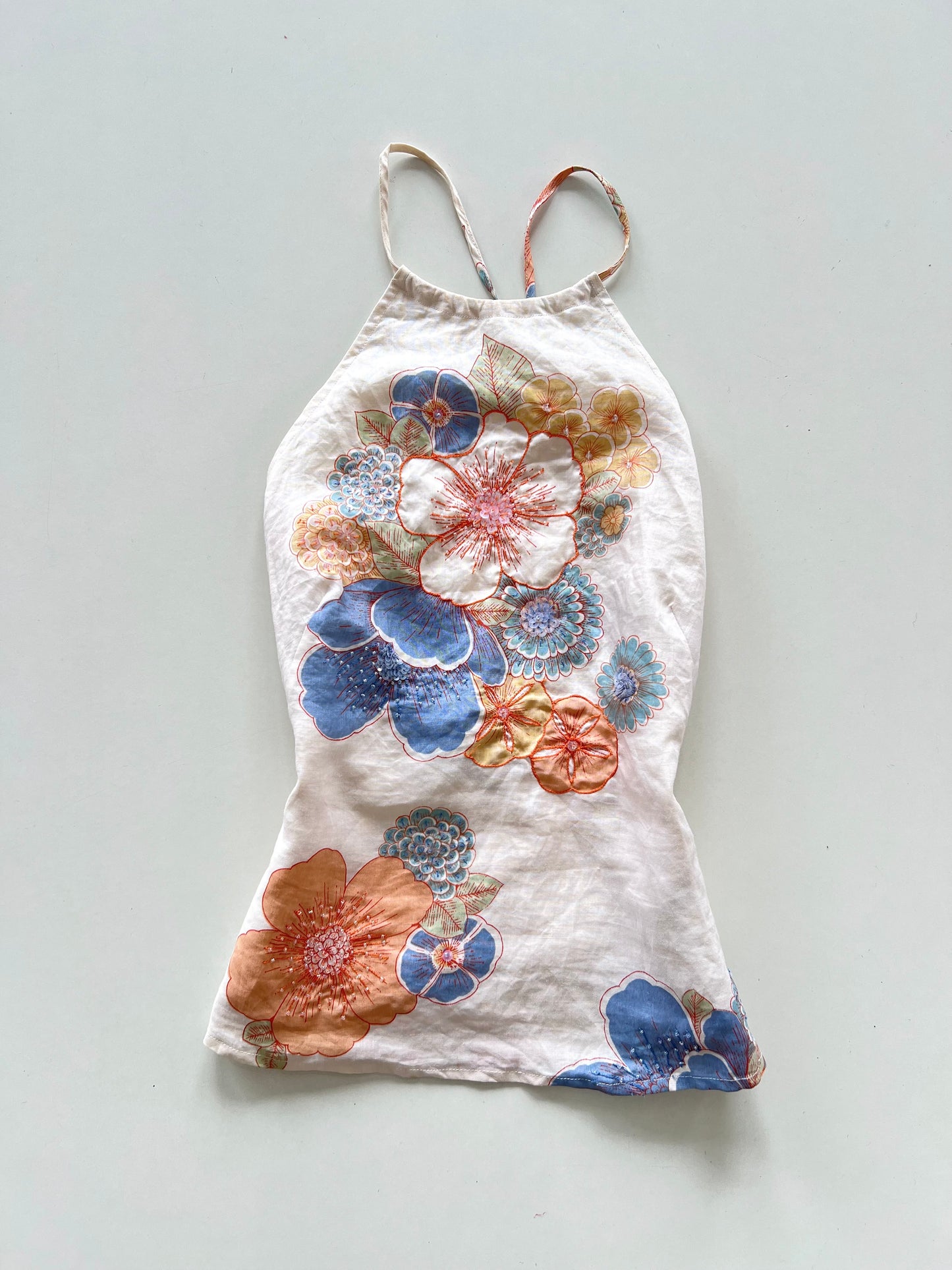 French Connection Embroidered Top-Bust 34