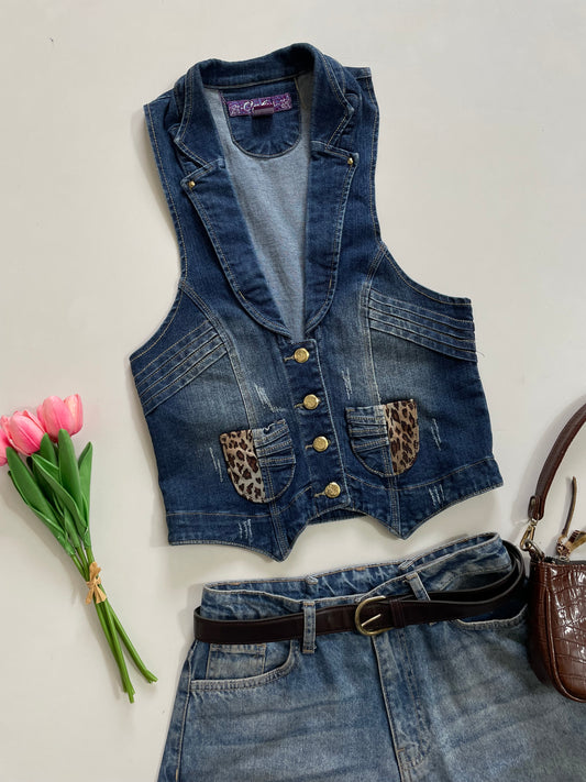 Only Denim Vintage Waistcoat - Bust 30 to 32