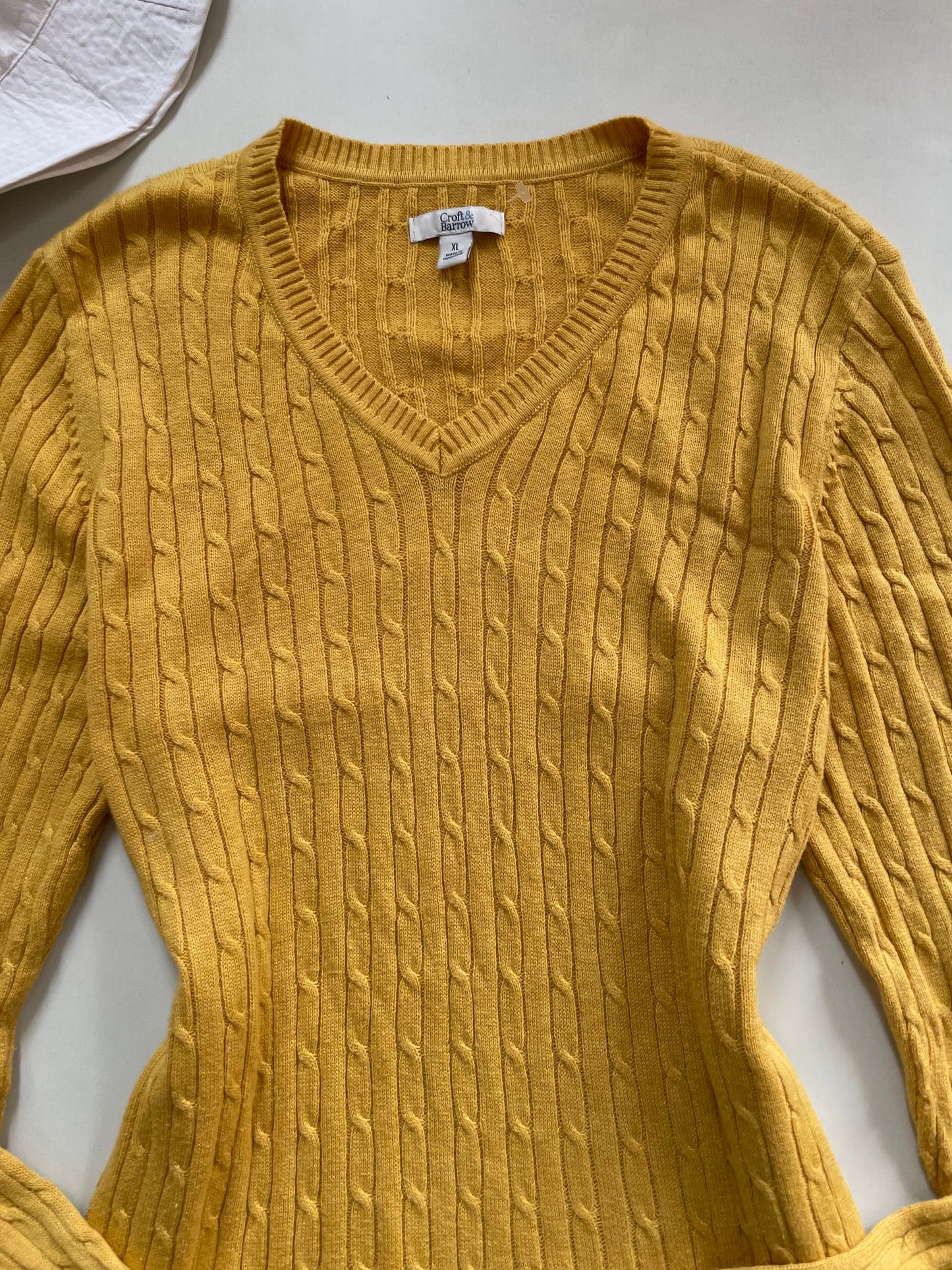 Croft & Barrow Vintage Cable Knit Sweater-Chest 40 to 42
