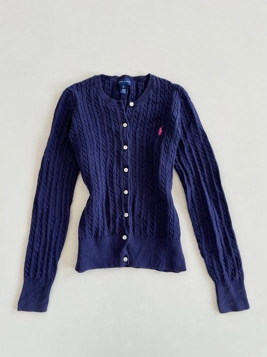 Ralph Ralph 100% Cotton Vintage Cardigan-Bust 32