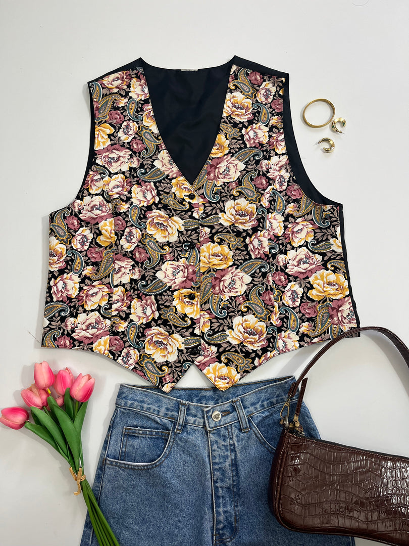 Paisley Waistcoat-Bust 44