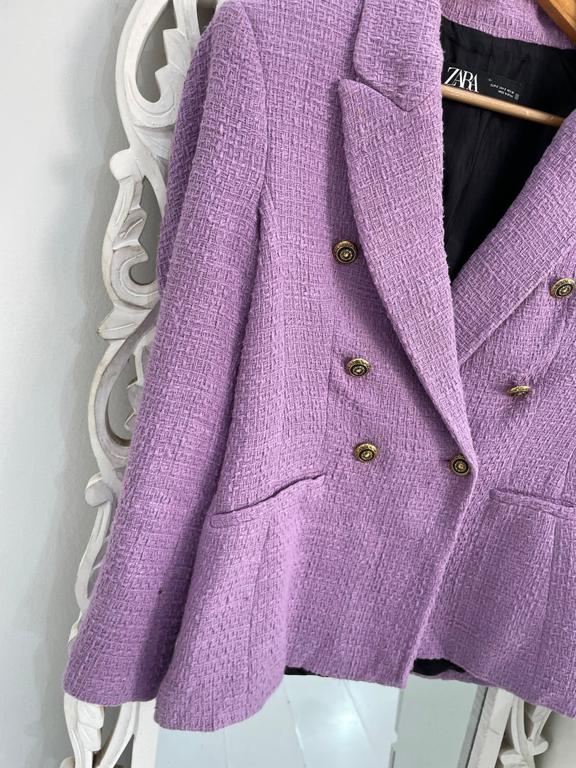 Zara Tweed Blazer-Bust 36