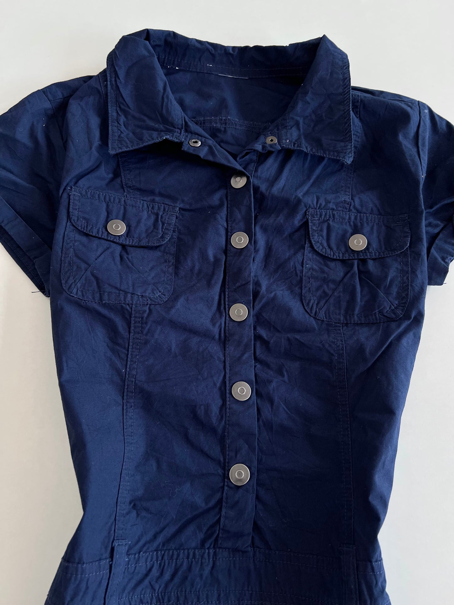 Blue Dress-Bust 40