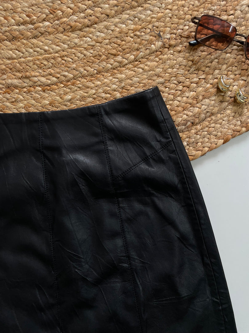 PIMKIE LEATHER SKIRT WAIST-26