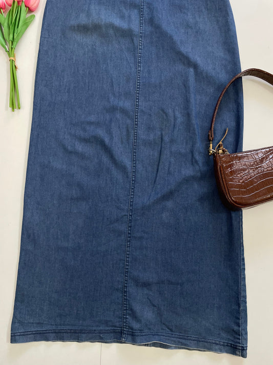 Toos Denim Long Skirt-Waist 38