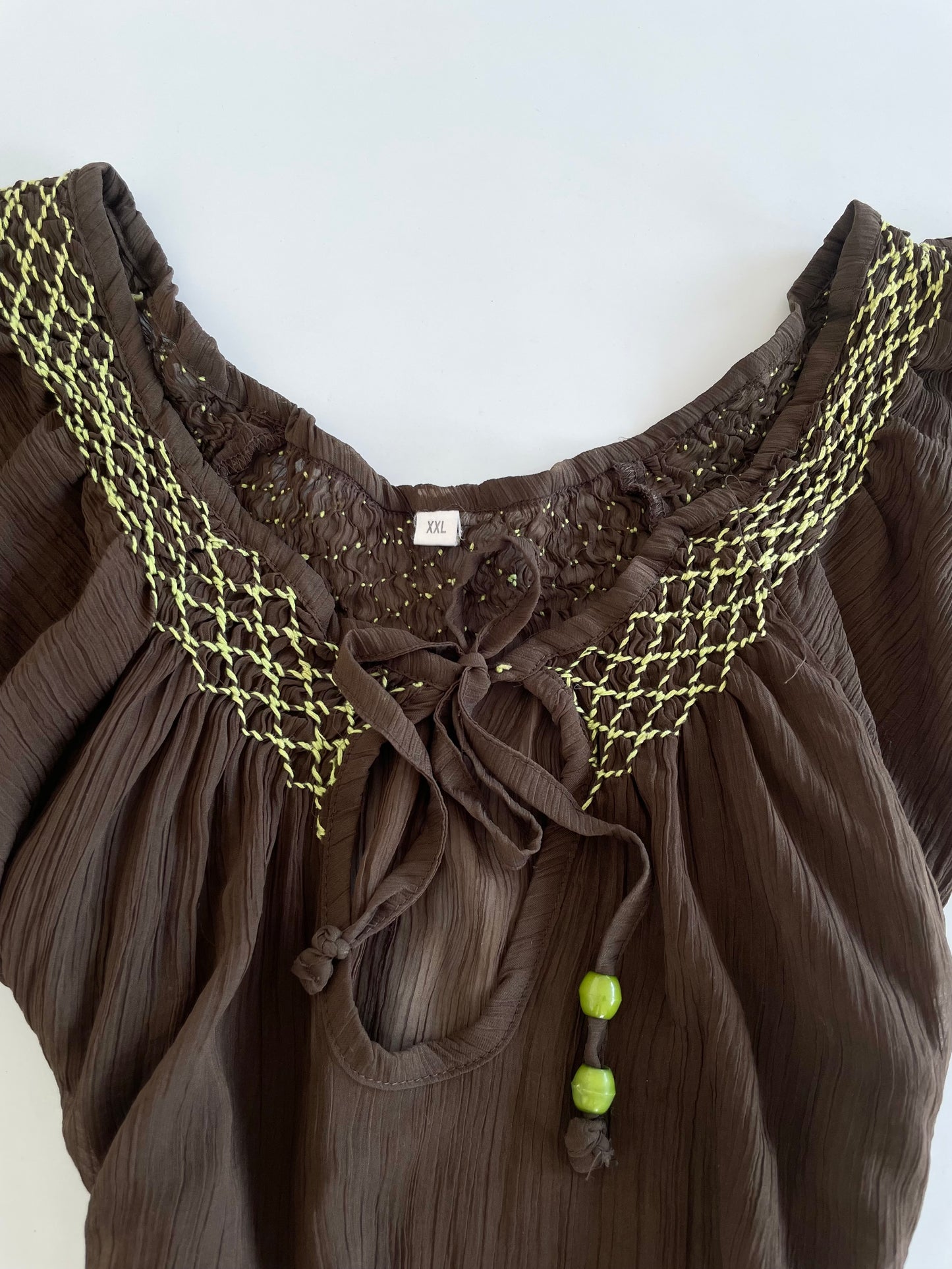 Vintage Sheer Top-Bust 34 to 36