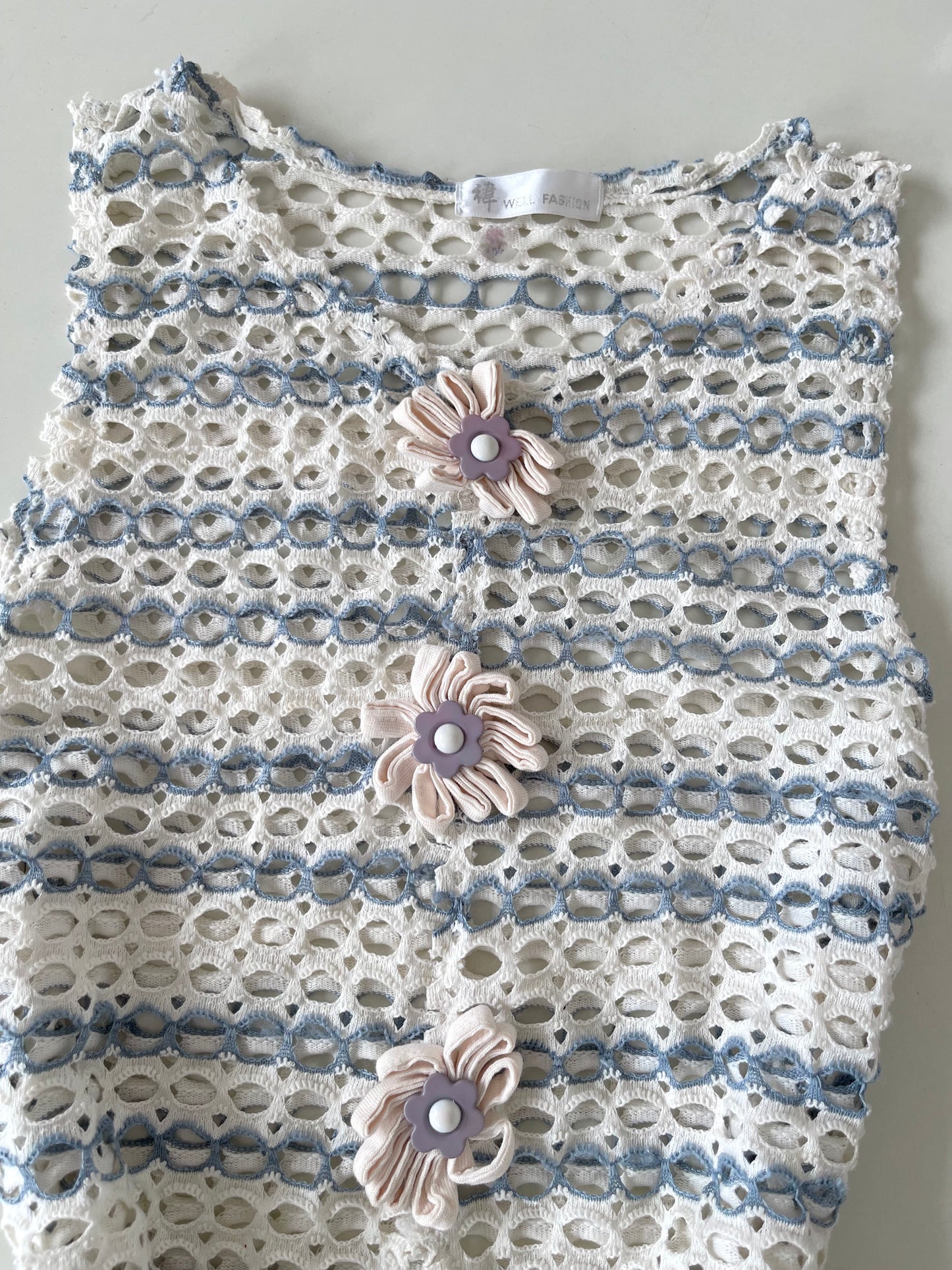 Well Fashion Sheer Top-Bust 38 to 40