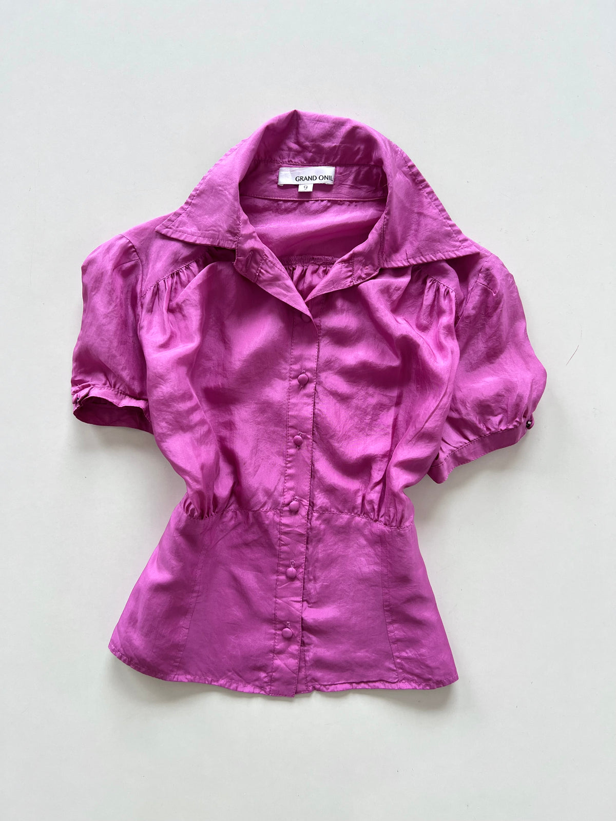 Grand Onil 100% Silk Top-Bust 36