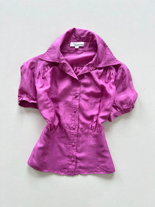 Grand Onil 100% Silk Top-Bust 36