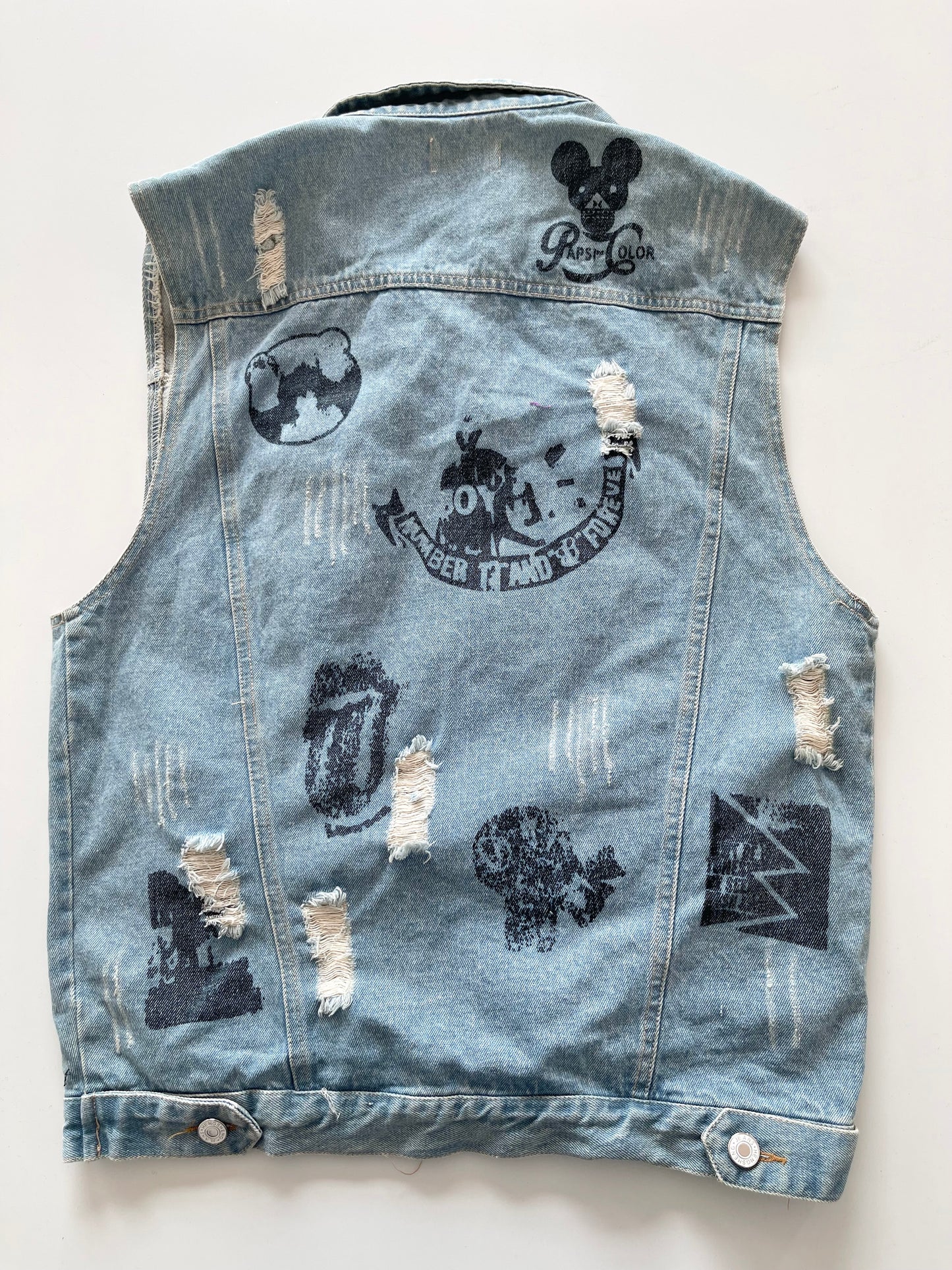 Style Denim Jacket-Bust 40