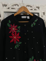 Load image into Gallery viewer, B.P. Design Embroidered Vintage Sweater-Bust 44