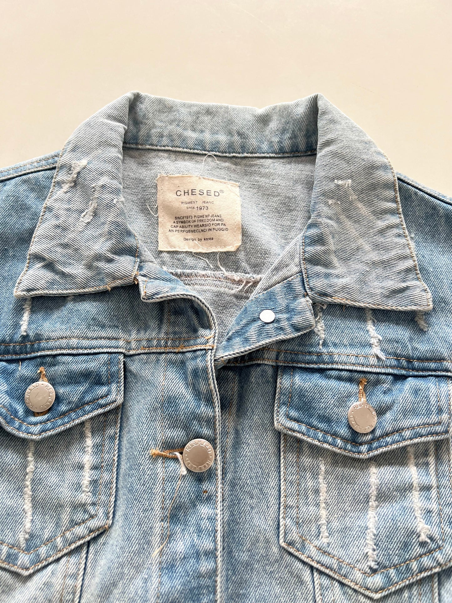 Chesed Denim Jacket-Bust 34