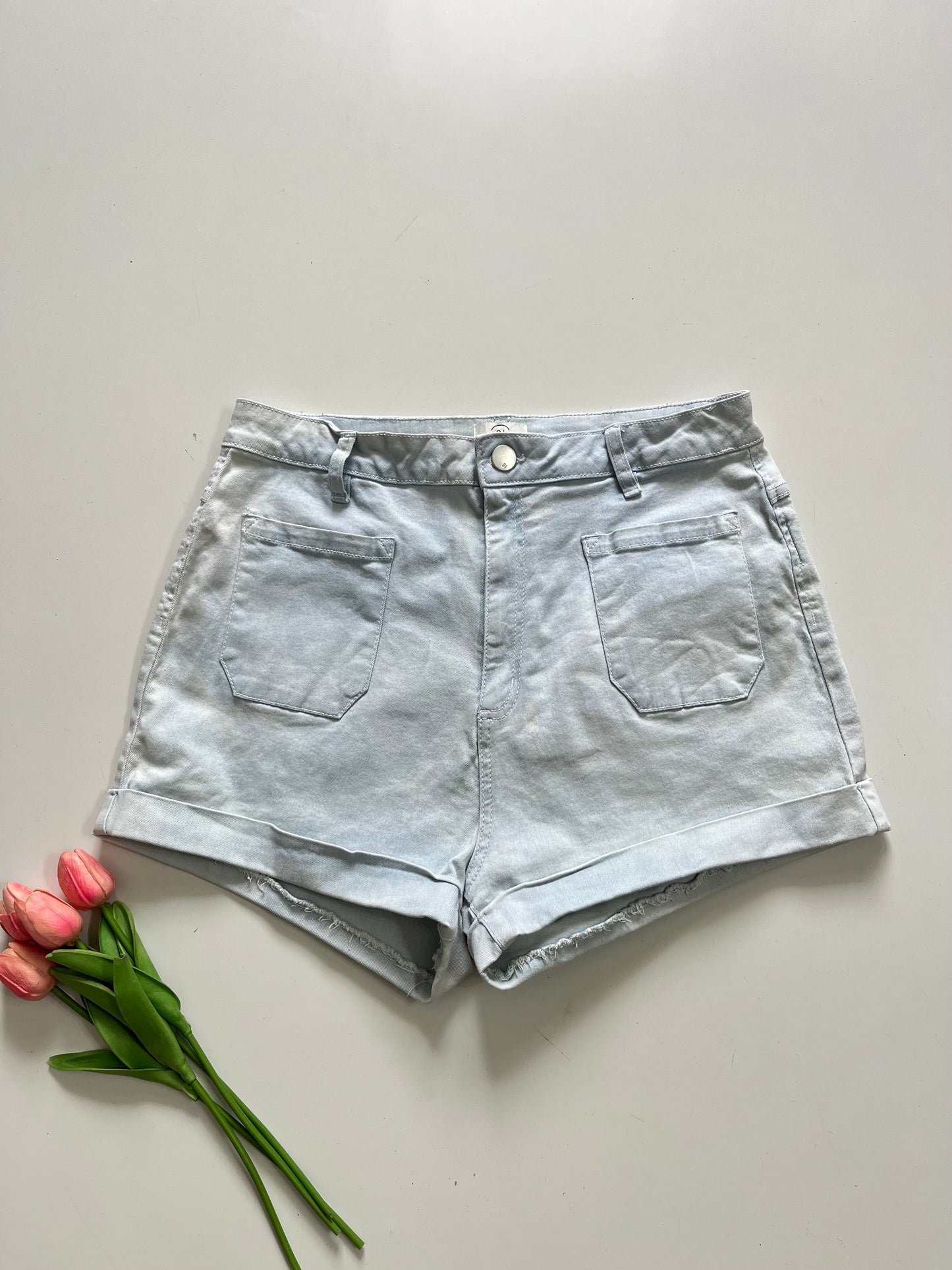 COTTON ON DENIM SHORTS - WAIST 34