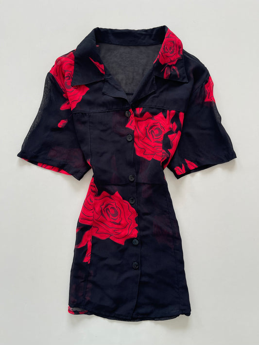 Vintage Sheer Shirt-Bust 44