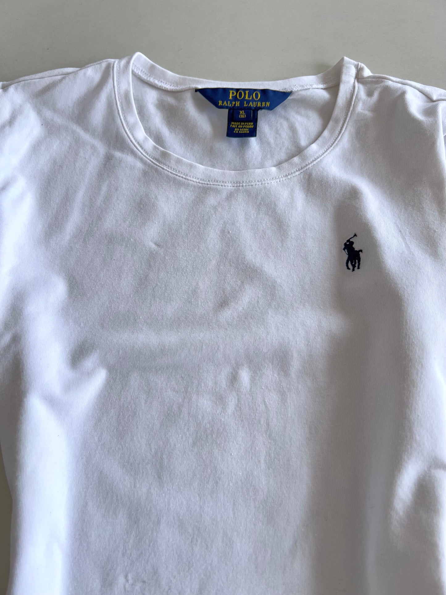 Ralph Lauren Cotton Vintage T-Shirt-Bust 32 to 34