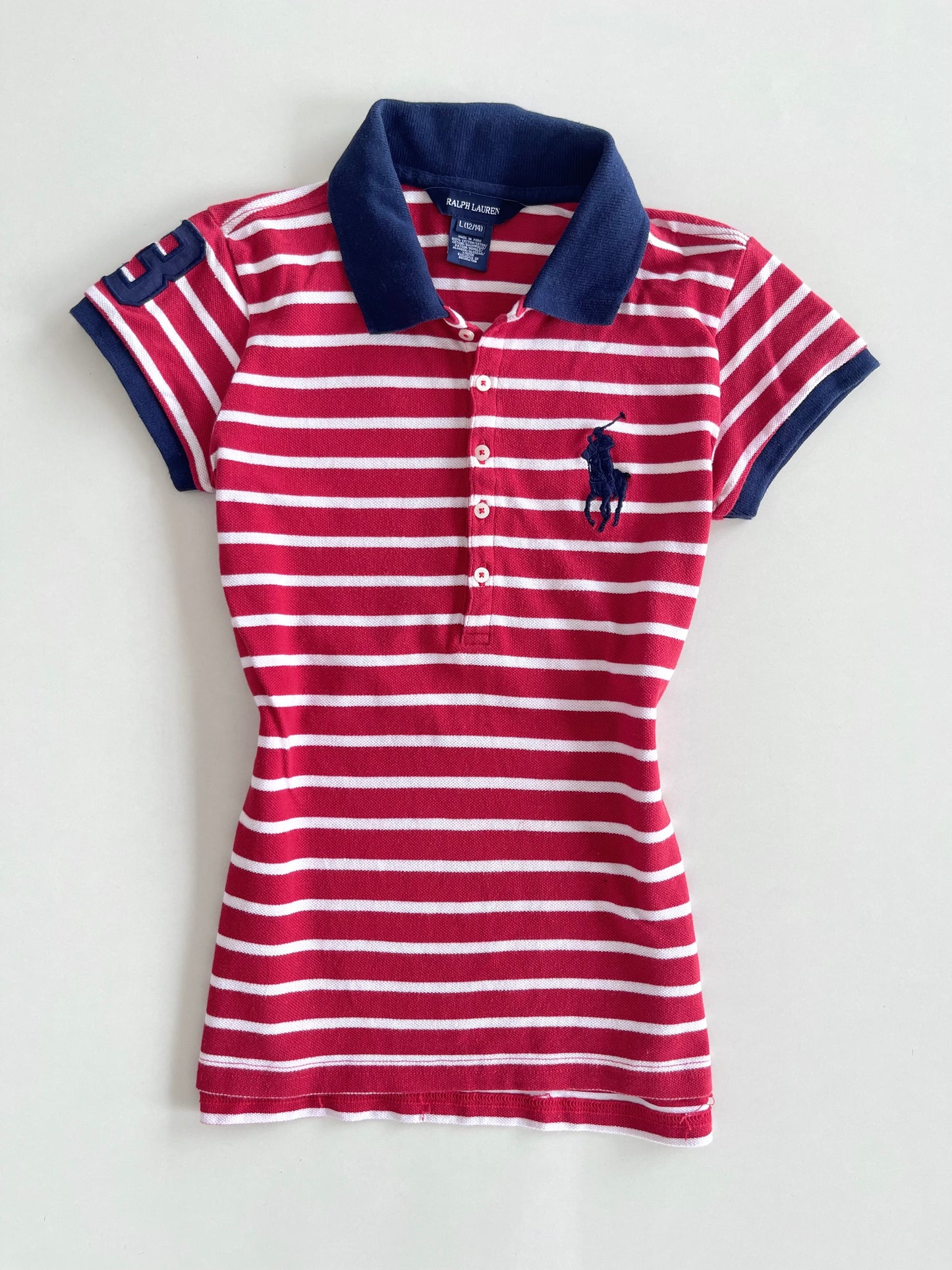 Ralph Lauren 100% Cotton Vintage T-Shirt-Bust 30