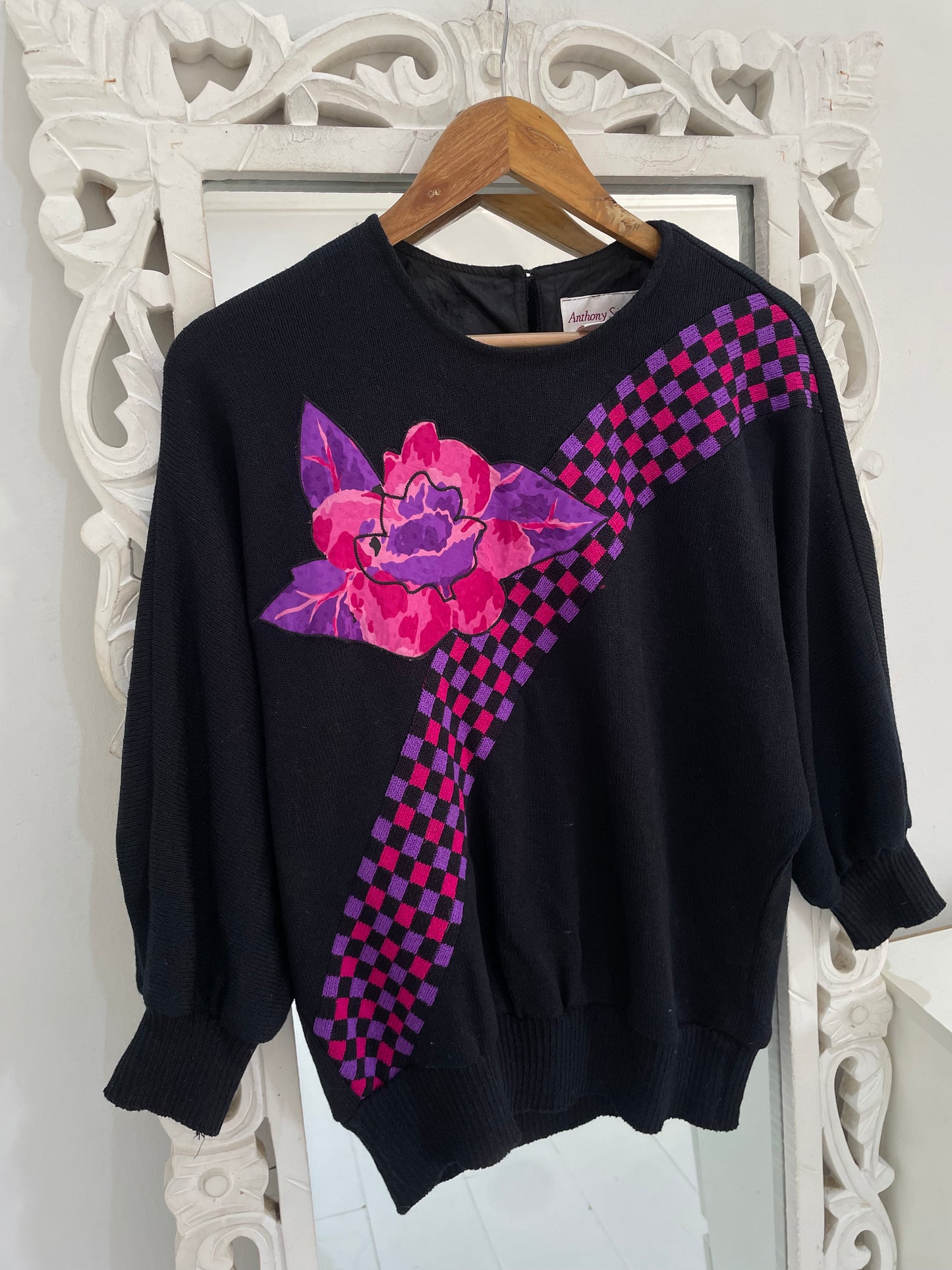 Anthony Sicari Embroidered Sweater-Bust 42