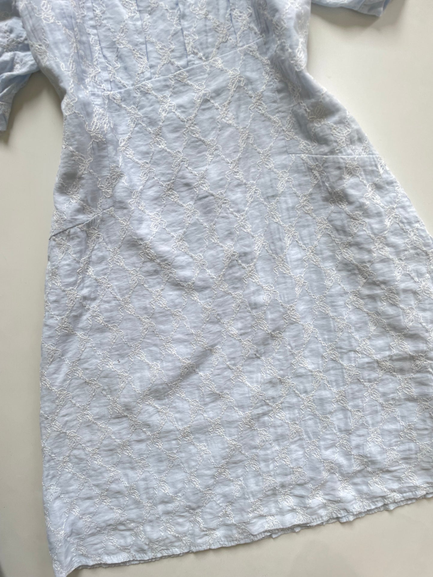 Embroidered Dress-Bust 32