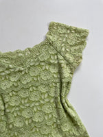 Load image into Gallery viewer, Green Lace Top-Bust 30 to 32
