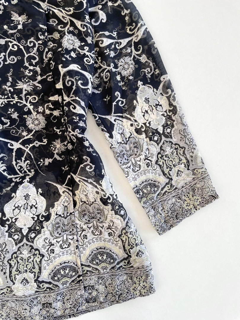 Vintage Sheer Top-Bust 44