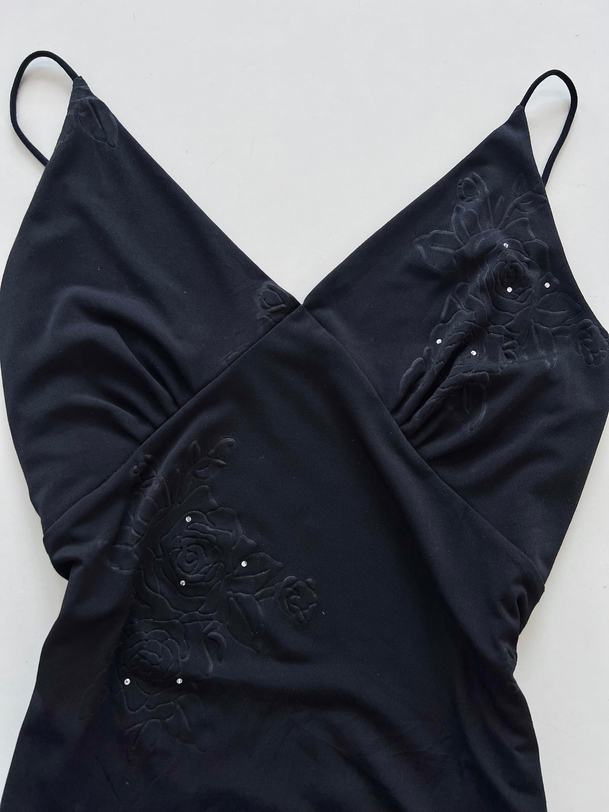 Vintage Textured Slip Dress-Bust 38 to 40