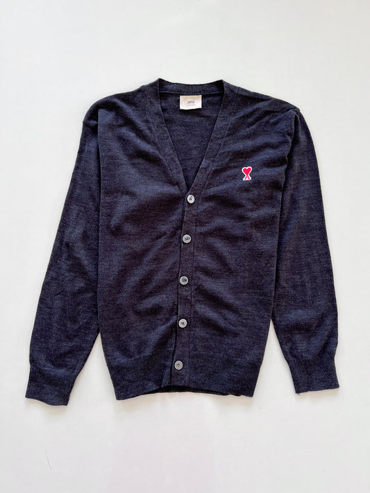 Ami 100% Virgin Wool Vintage Cardigan-Bust 44