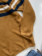 Brown Soft Knit Sweater-Bust 36 to 38