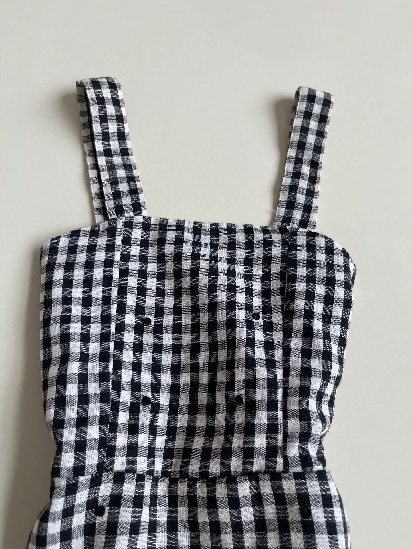 Grace & Chill Gingham Top-Bust 30