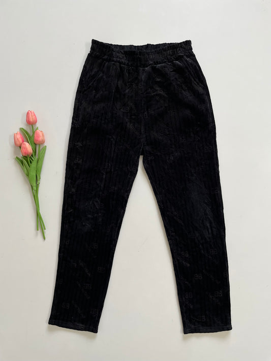 BLACK WINTER PANTS - WAIST 30 to 34