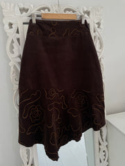 Corduroy Vintage Skirt-Waist 34