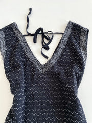 Vintage Embroidered Top-Bust 40