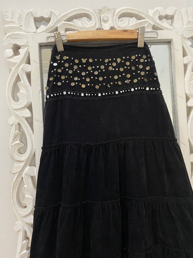 Vintage Corduroy Skirt-Waist 28