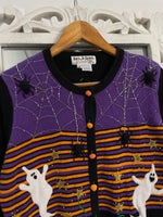 Load image into Gallery viewer, Jack B. Quick Embroidered Vintage Sweater-Bust 36