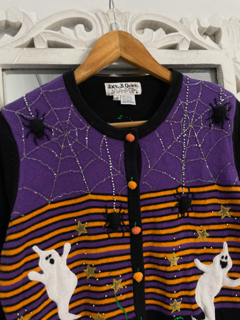 Jack B. Quick Embroidered Vintage Sweater-Bust 36