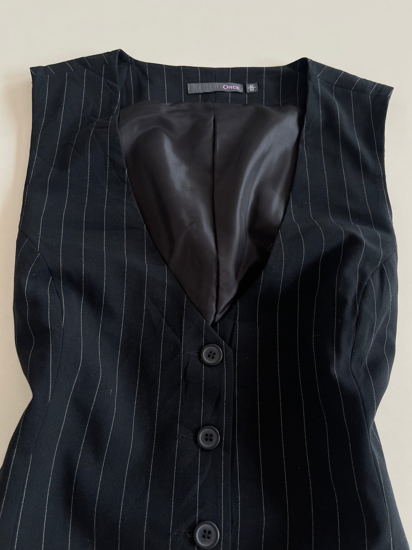 Pinstripe Waistcoat-Bust 38