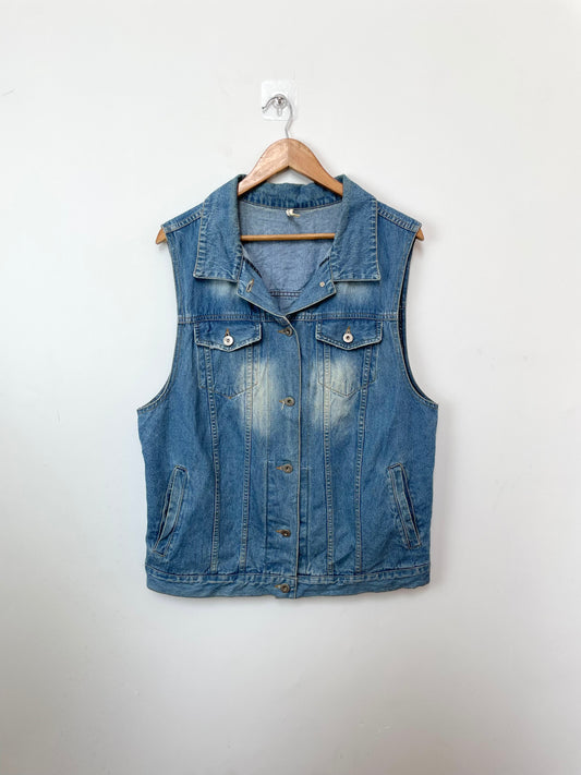 Mash Marigold Denim Vest-Bust 44