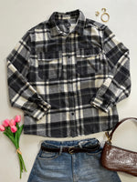 Load image into Gallery viewer, H&amp;m Thick Flannel Shacket - Bust 52
