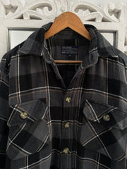 Super Thick Puffer Shacket-Chest 48